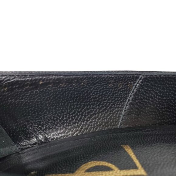 Yves Saint Laurent Tribtoo Pebbled Leather Platform Pumps - Picture 8 of 8